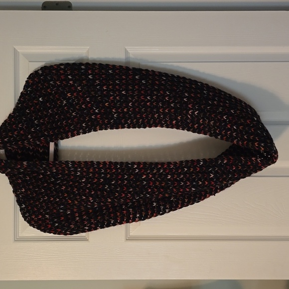 J. Jill Multi Colored Knit Infinity Scarf, OS (0912) - Picture 3 of 4